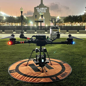 The Alta X has all but taken over the heavy lift market, carrying payloads of up to 35lbs